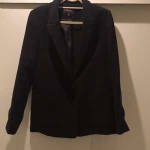 Heavy black blazer
